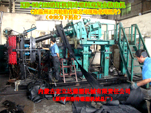 膠條復合擠出機